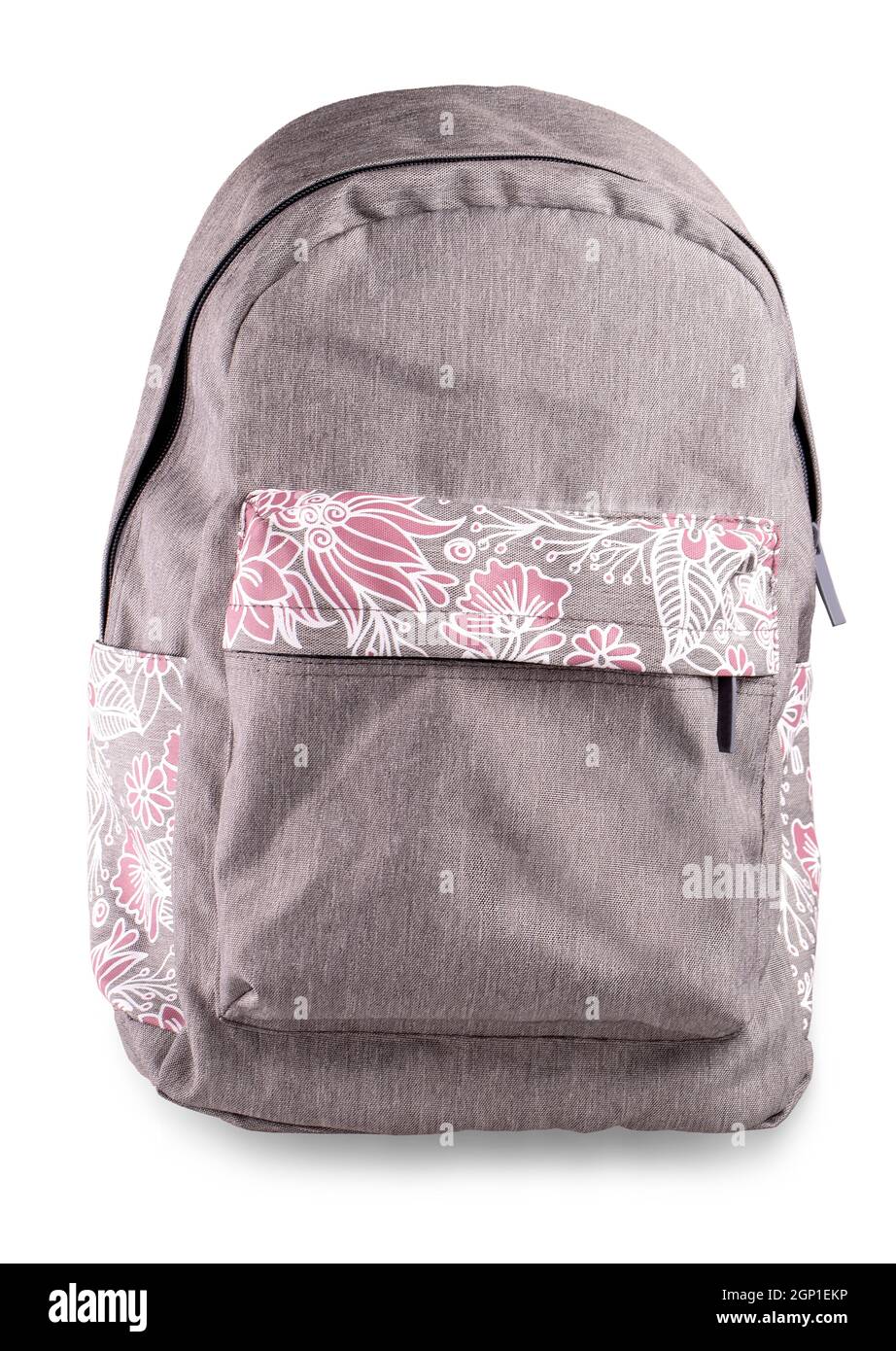 sporty backpack isolated on white background Stock Photo