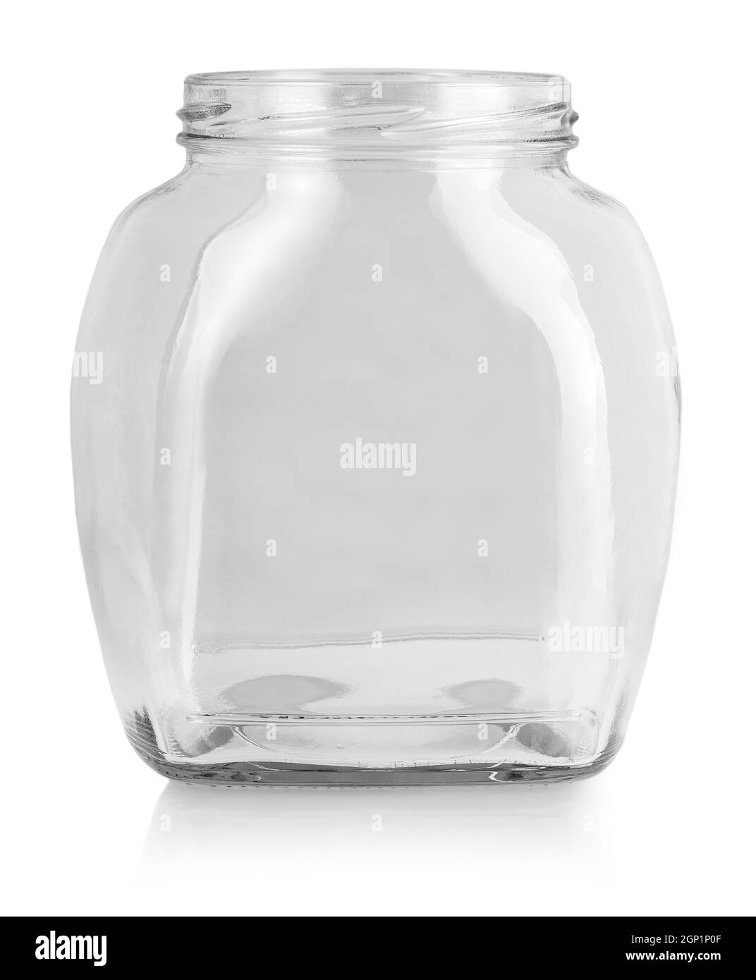 empty glass bottle isolated on white background Stock Photo Alamy