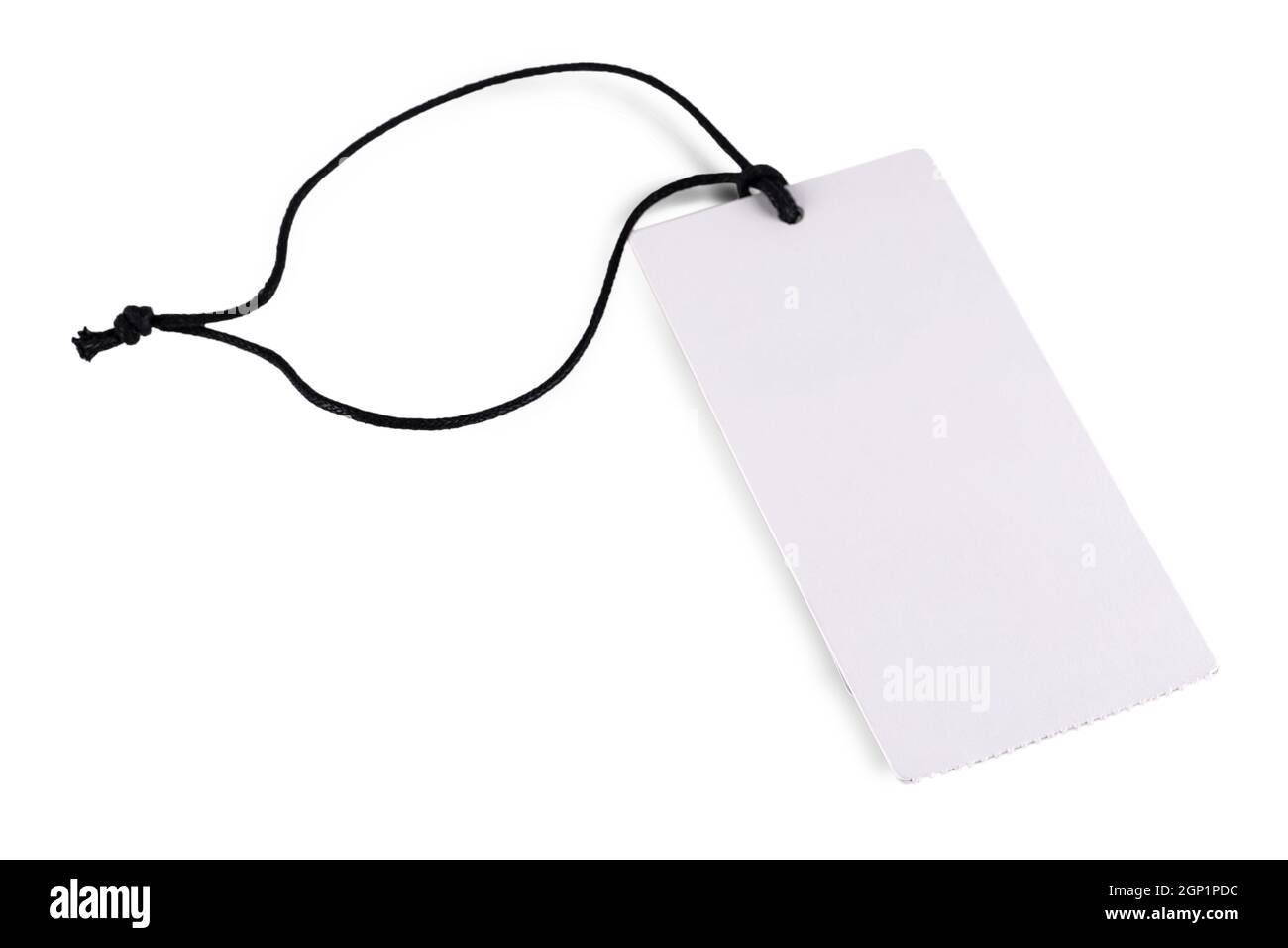 Blank paper price tag or label isolated Stock Photo Alamy