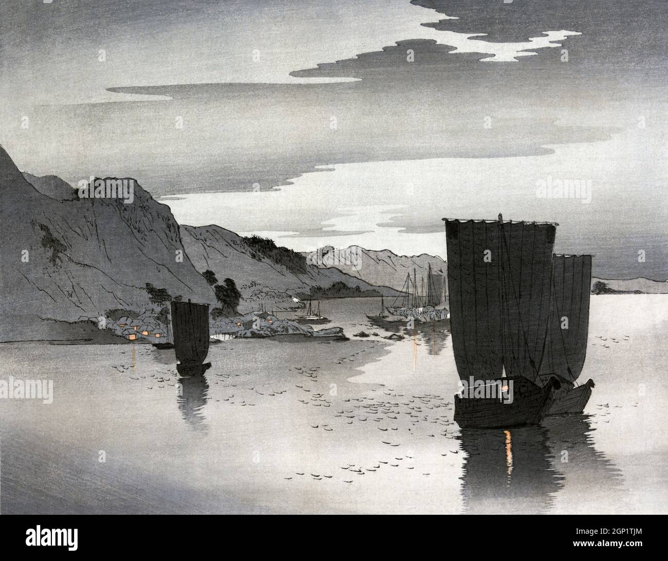 Japanese sea painting hi-res stock photography and images - Alamy
