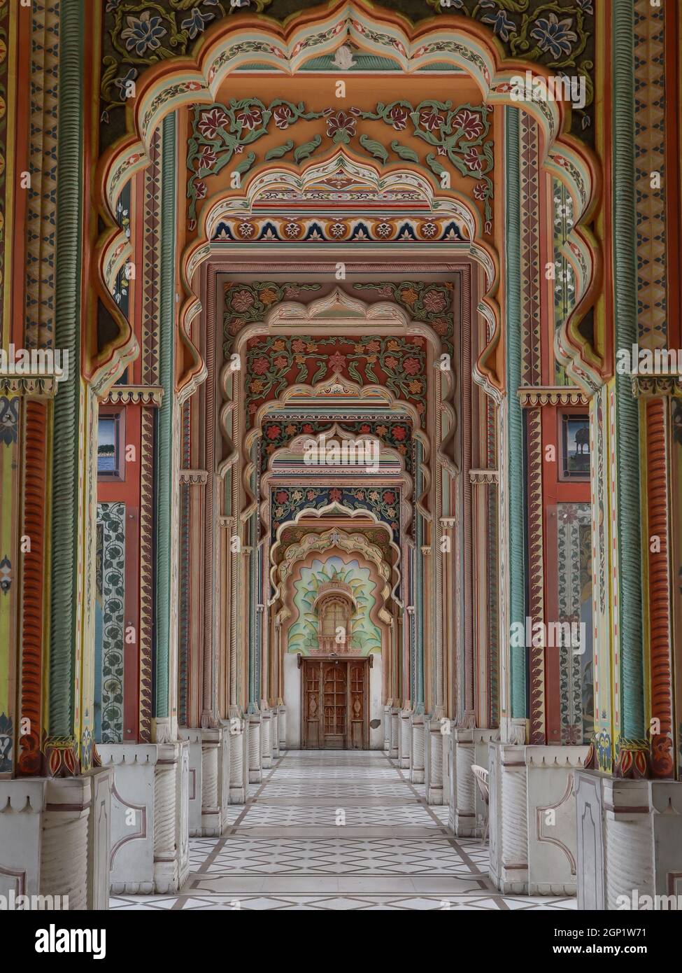 The Patrika Gate Beautiful architecture heritage with beautiful ...