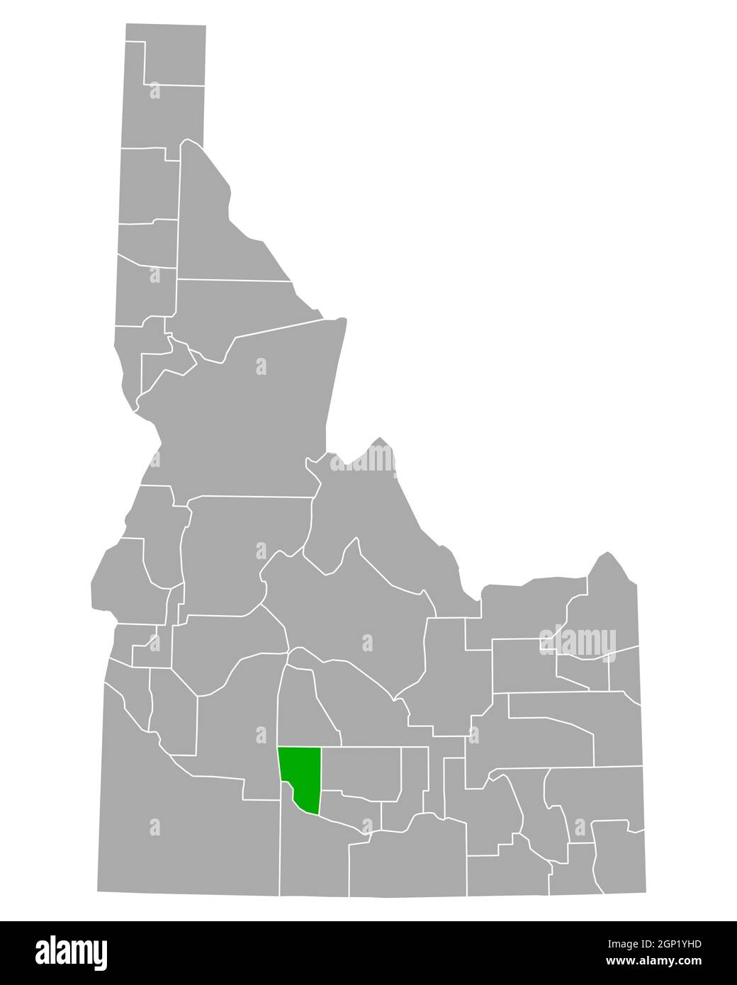 Gooding idaho map Cut Out Stock Images & Pictures Alamy