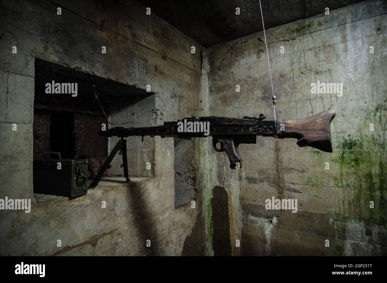 German Riese Project Sowie Mountains, Lower Silesia, Poland, October 18, 2014. In WWII the ...