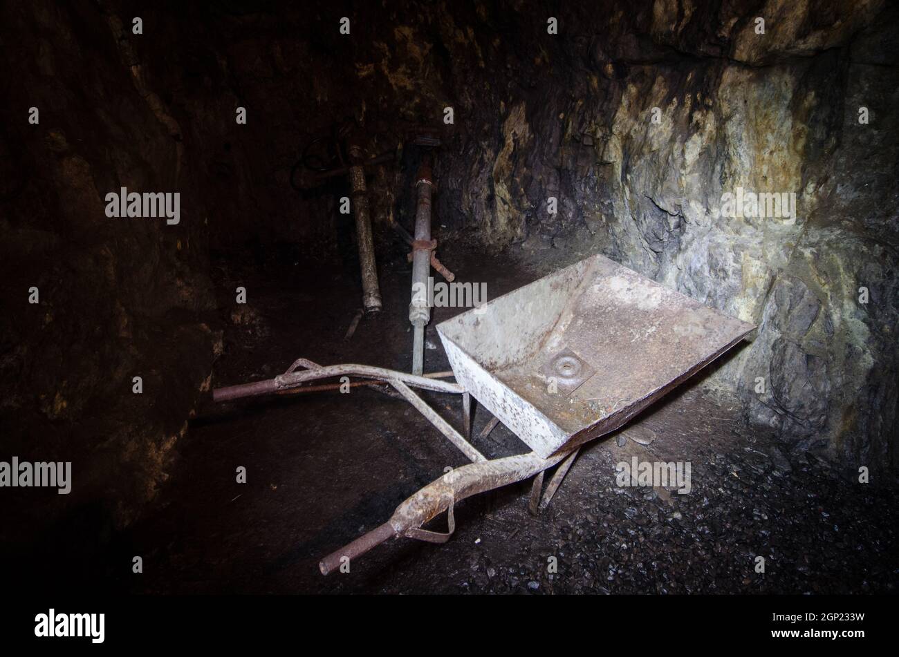 Project Riese Germany Sowie Mountains, Lower Silesia, Poland, October 18, 2014. In WWII the ...