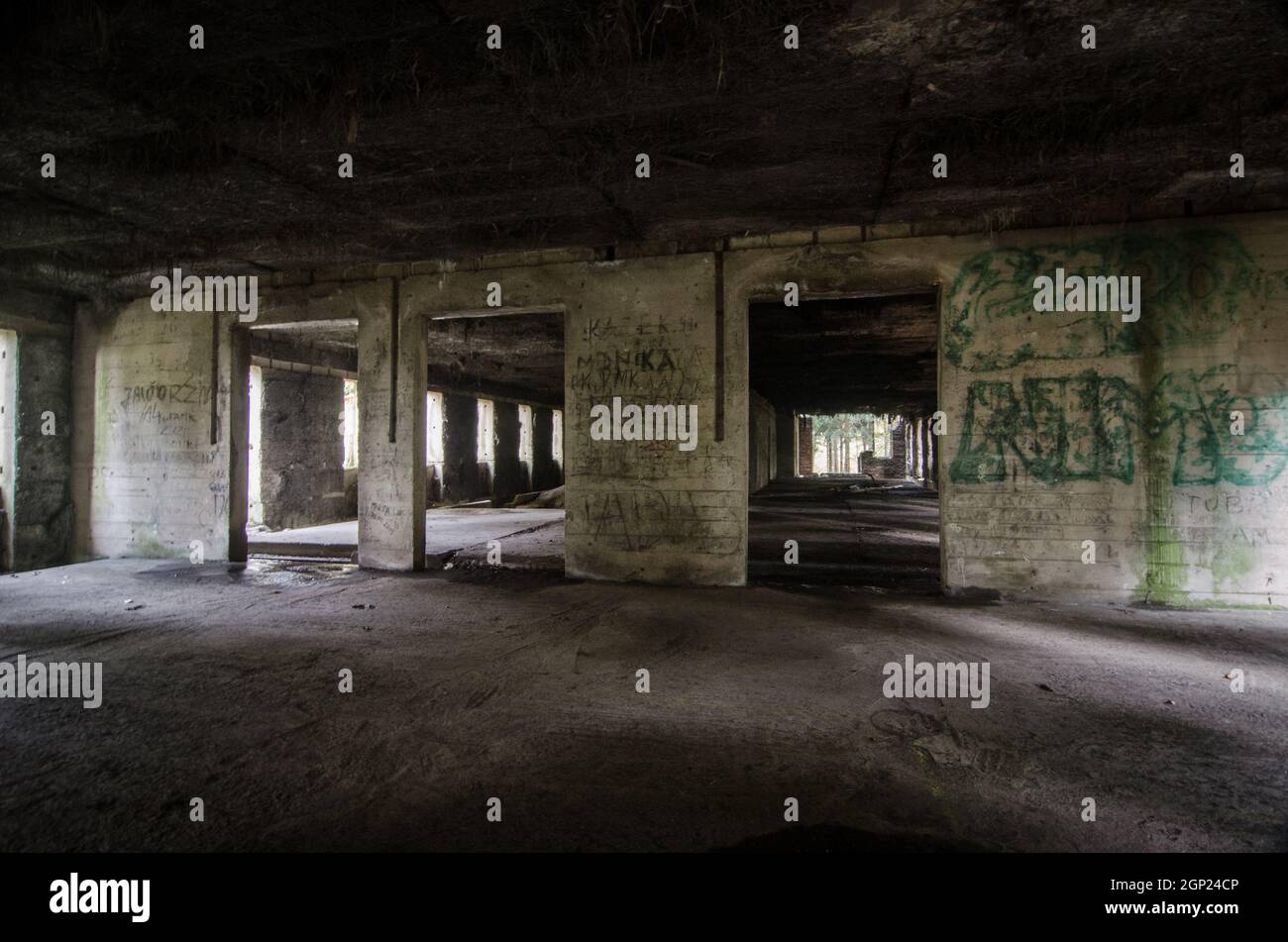 Project Riese Ww2 Sowie Mountains, Lower Silesia, Poland, October 18, 2014. In WWII the ...