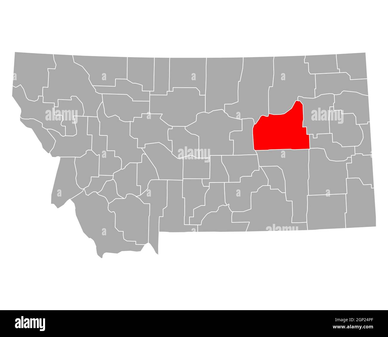 Garfield Counter Garfield county map hi-res stock photography and images - Alamy