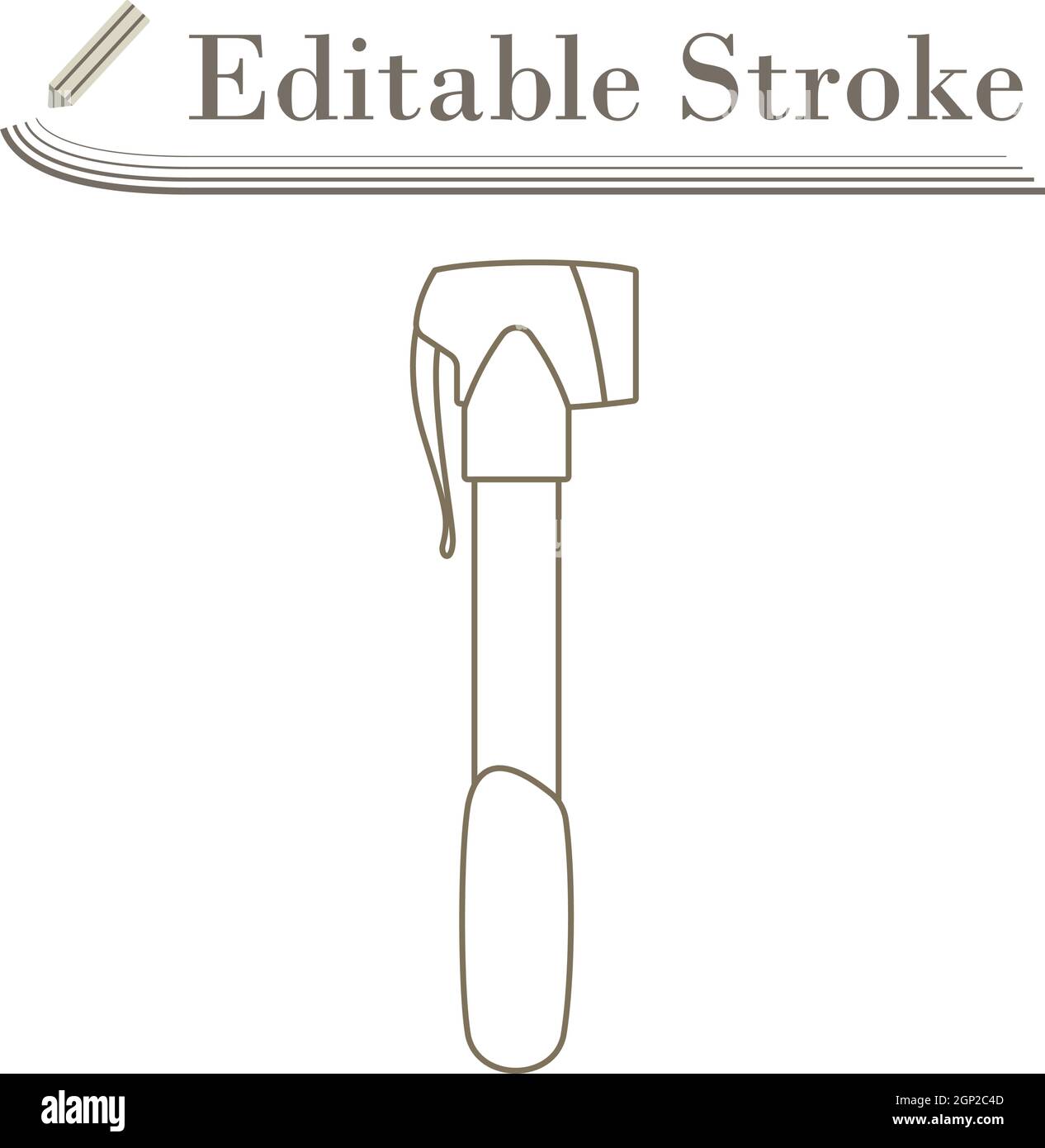 Bicycle Pump Icon Stock Vector