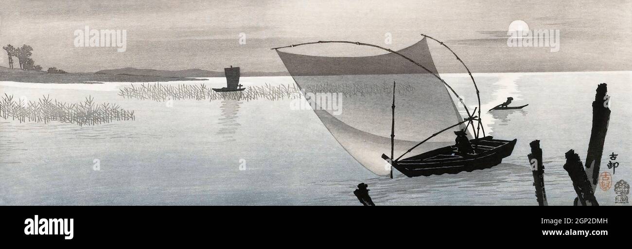 Japanese sea painting hi-res stock photography and images - Alamy