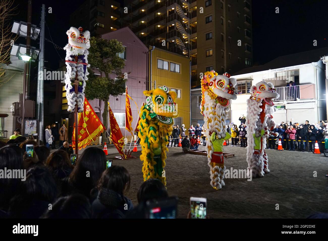 Lunar New Year, Spring Festival of the event (Yokohama Chinatown). Shooting Location: Yokohama-city kanagawa prefecture Stock Photo