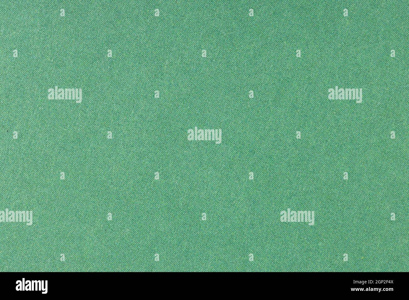 Green offset printed paper background texture. Macro close up. Full frame Stock Photo