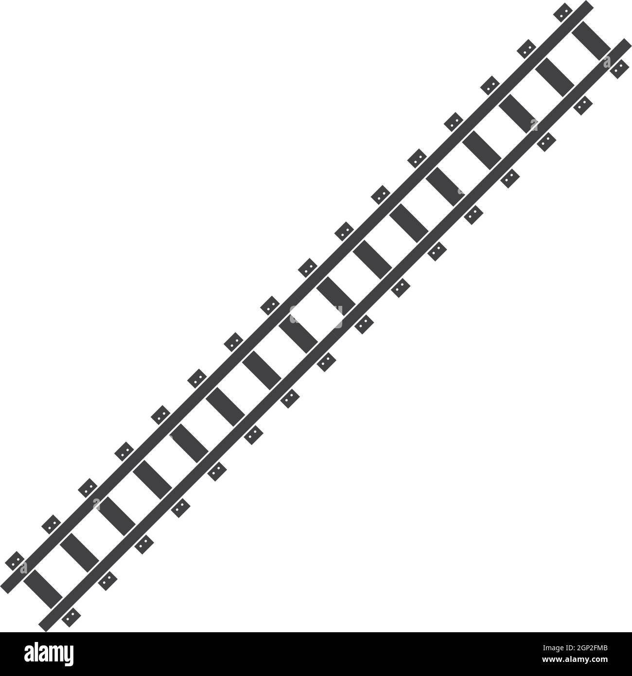 rail way track vector illustration design Stock Vector