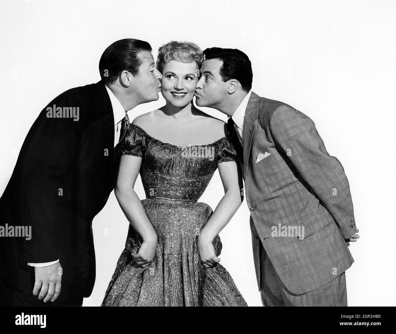 Phffft From Left Jack Carson Judy Holliday Jack Lemmon 1954 Stock