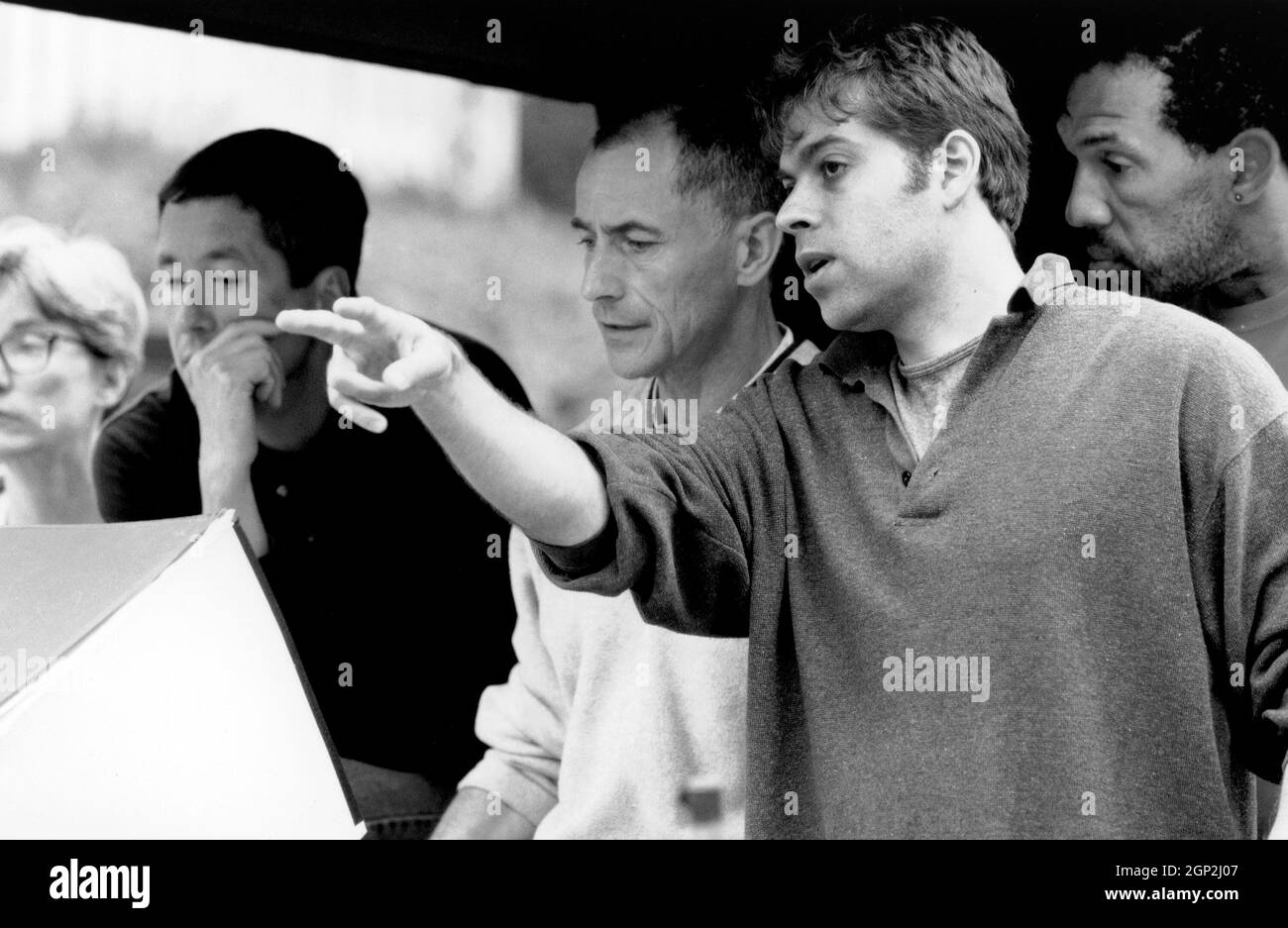 REMEMBER THE TITANS, director of photography Philippe Rousselot (center