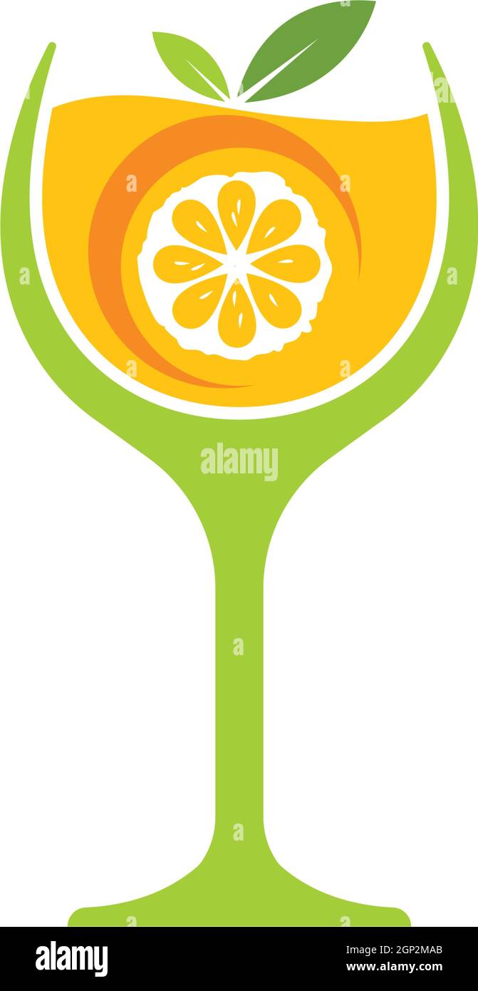 orange juice vector illustration design Stock Vector