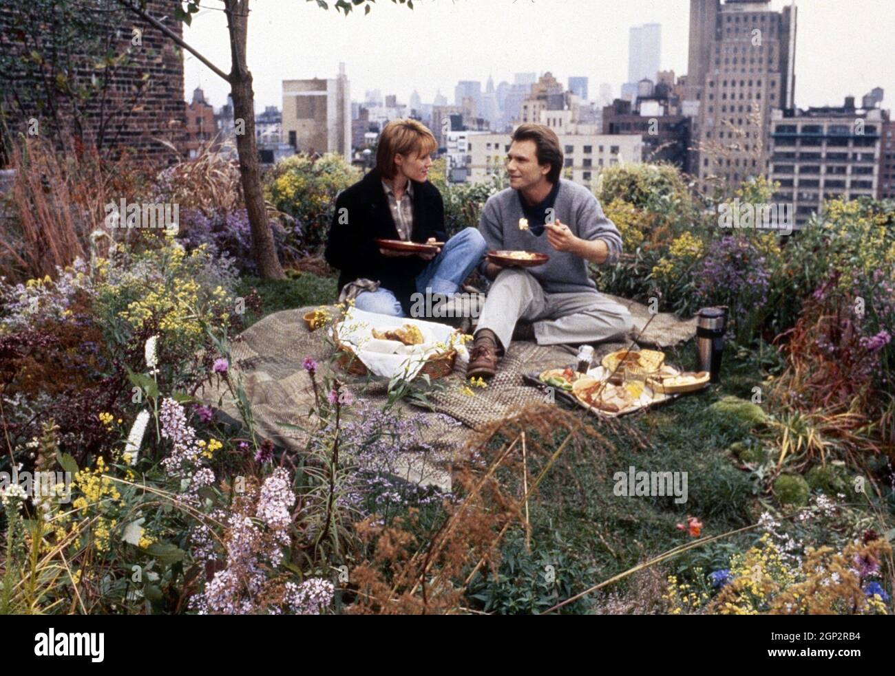 BED OF ROSES, from left Mary Stuart Masterson, Christian Slater, 1996