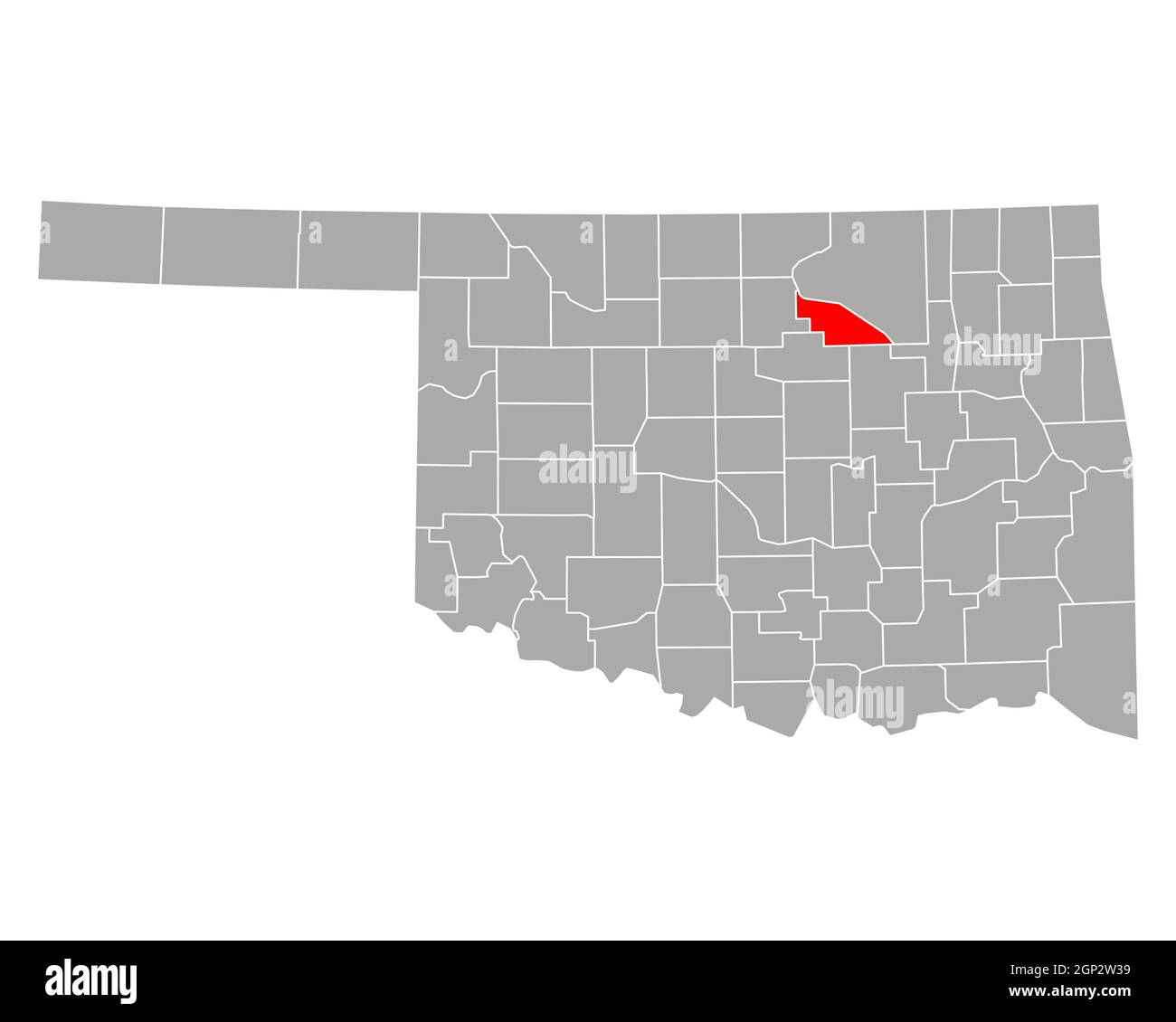 Map of pawnee oklahoma hires stock photography and images Alamy