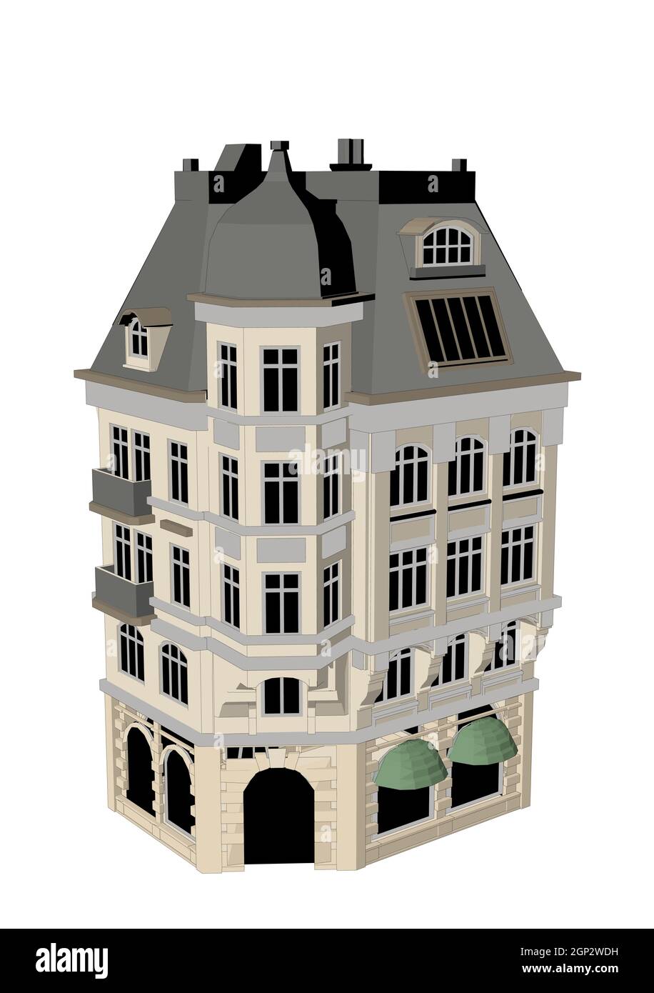 building vector illustration Stock Vector Image & Art - Alamy