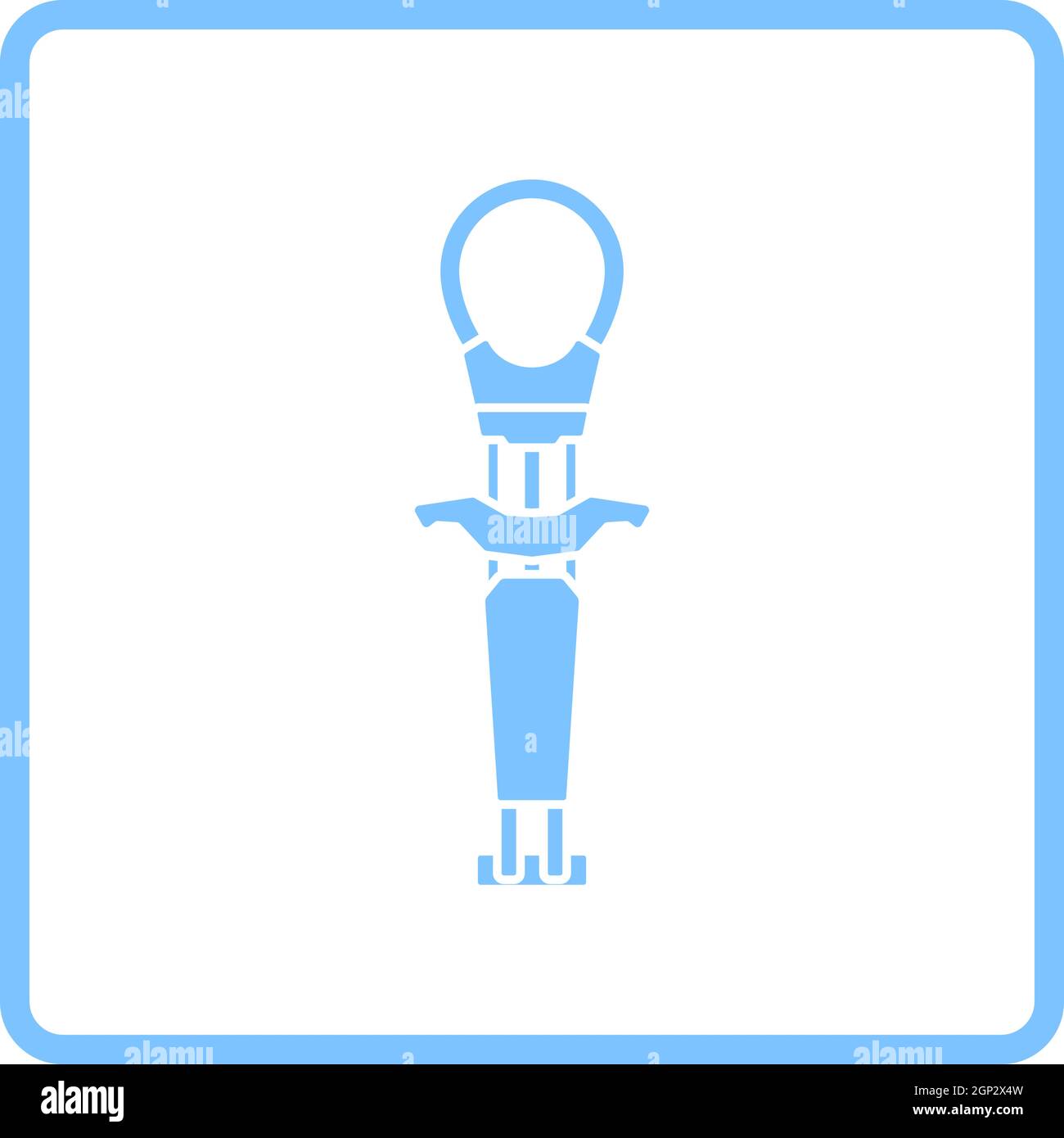 Alpinist Camalot Icon Stock Vector