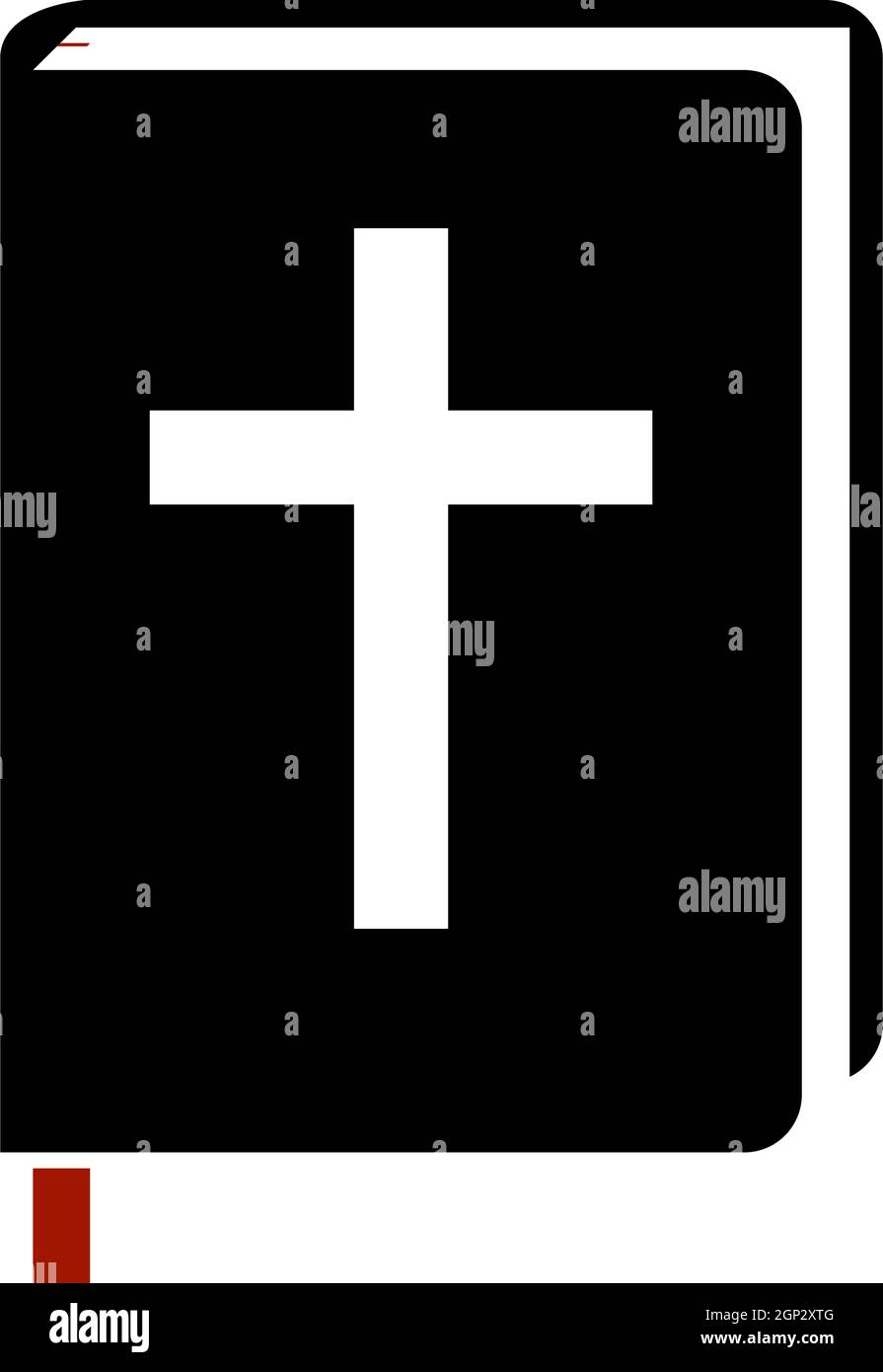 Holly Bible Icon Stock Vector