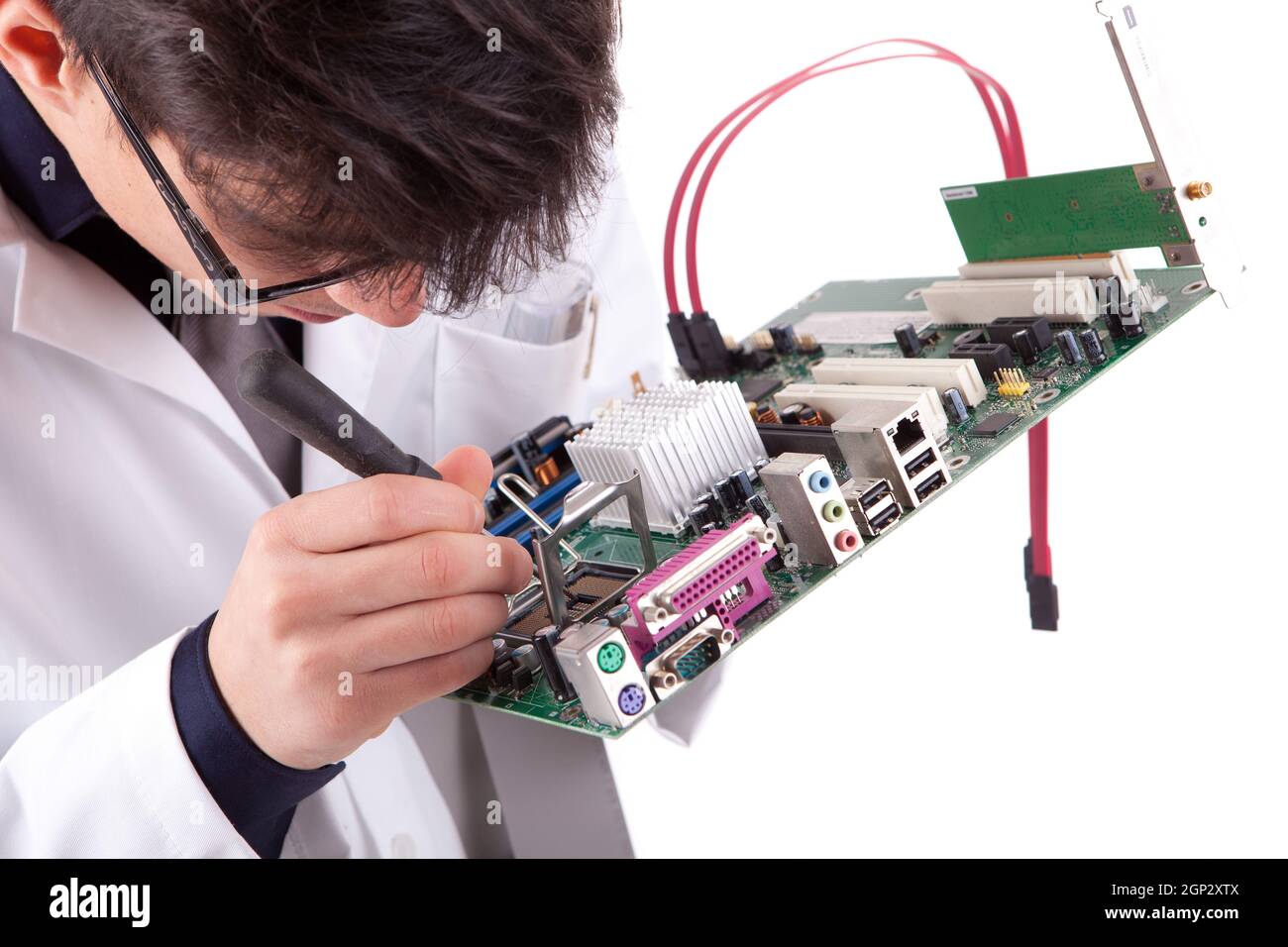 Computer Engineer - at work Stock Photo - Alamy