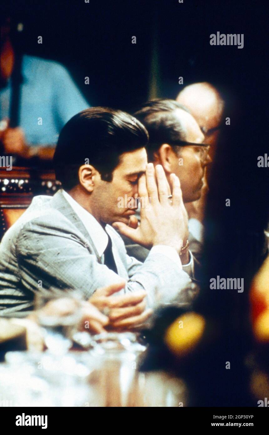 THE GODFATHER: PART II, Al Pacino, 1974 Stock Photo - Alamy