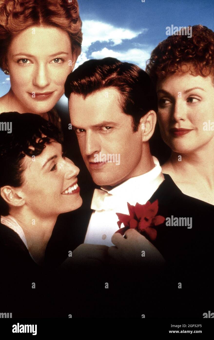 AN IDEAL HUSBAND, from left: Minnie Driver, Cate Blanchett, Rupert