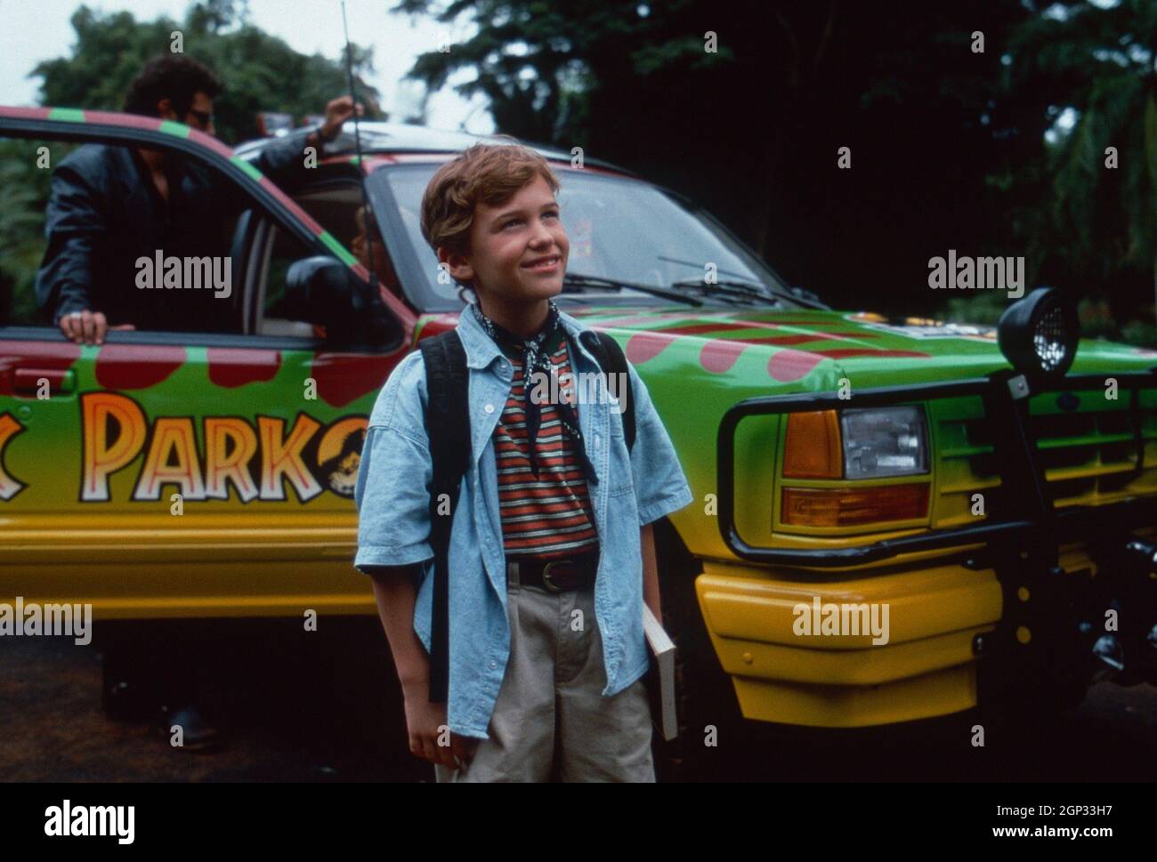 JURASSIC PARK, Joseph Mazzello, 1993. ph Murray Close / © Universal