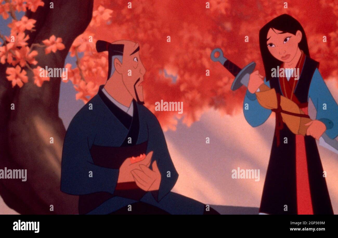 MULAN, Fa Zhou, Mulan, 1998. © Walt Disney Pictures / Courtesy Everett  Collection Stock Photo - Alamy