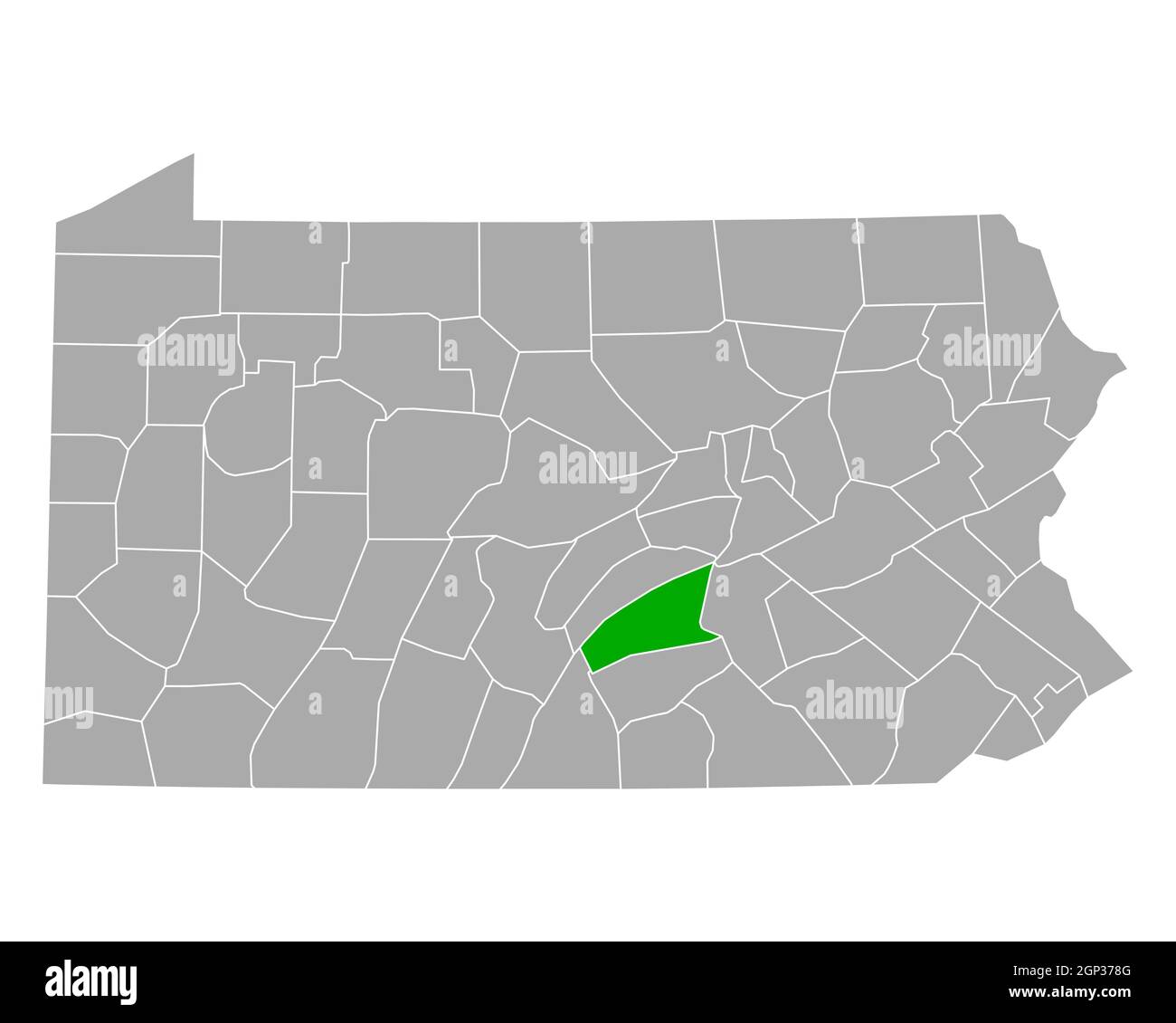 Perry County Pa Map Map of Perry in Pennsylvania Stock Photo - Alamy