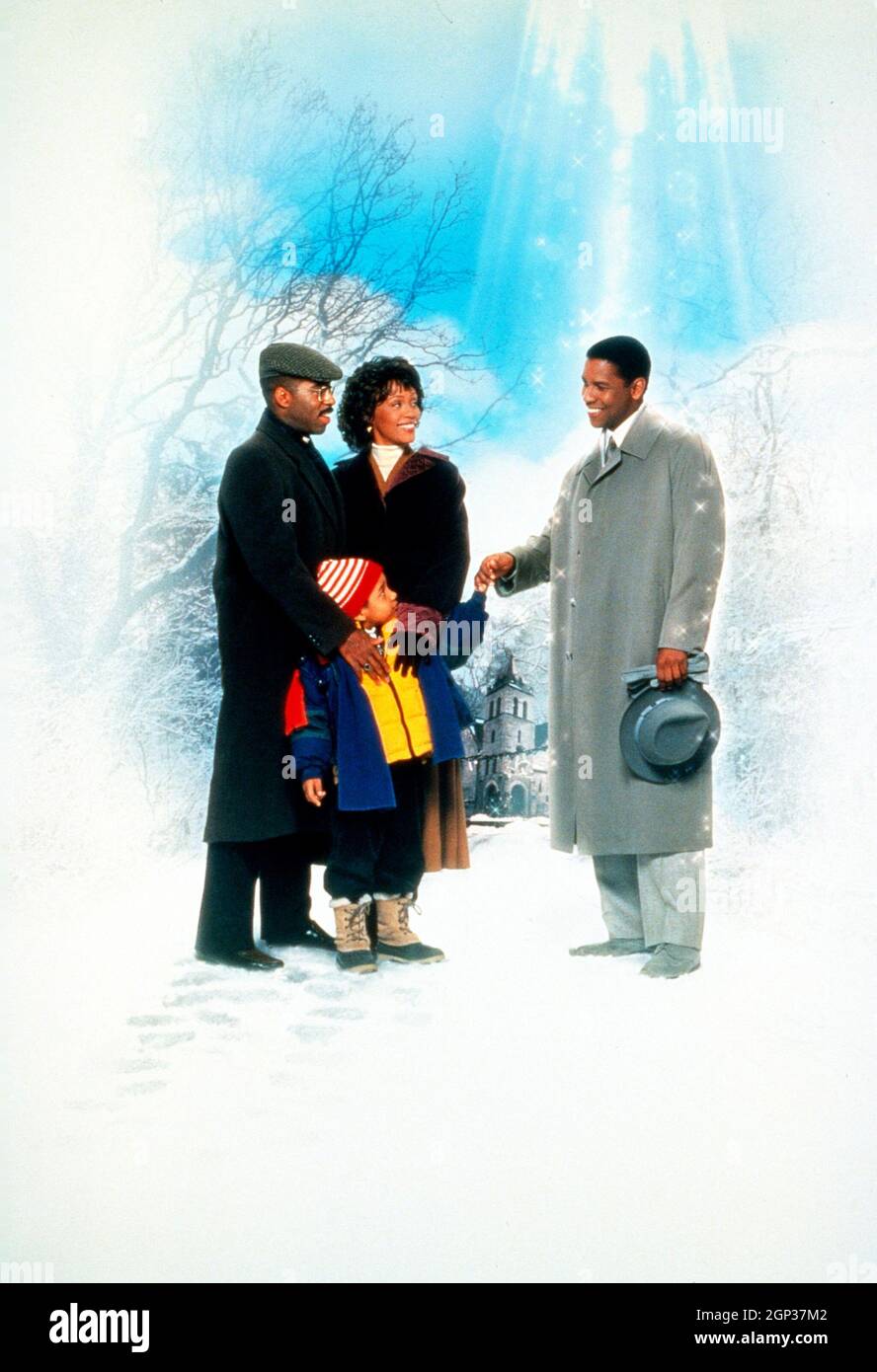 THE PREACHER'S WIFE, from left Courtney B. Vance, Justin Pierre Edmund, Whitney Houston, Denzel