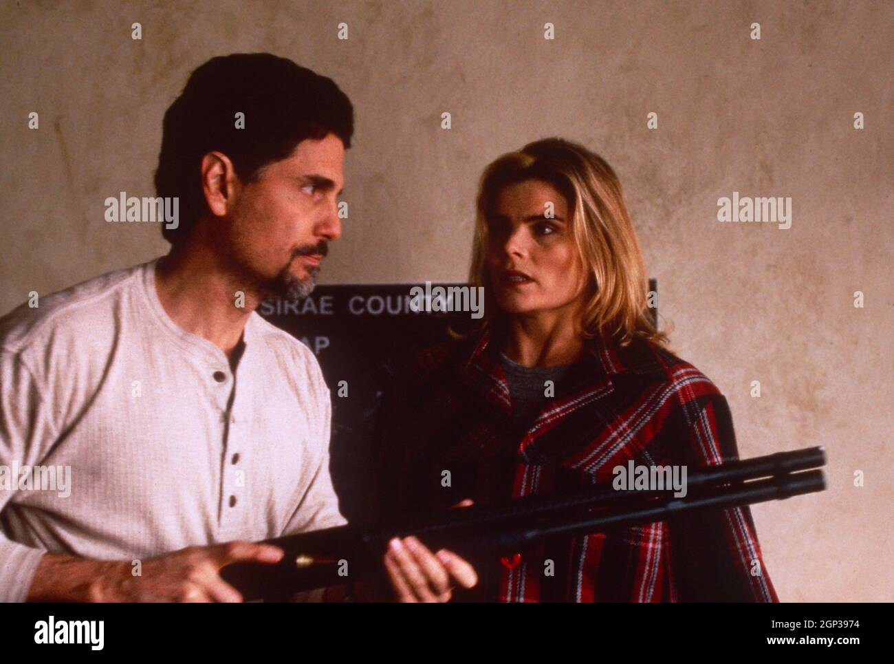 ROAD ENDS, from left: Chris Sarandon, Mariel Hemingway, 1997. ©New City  Releasing / Courtesy Everett Collection Stock Photo - Alamy