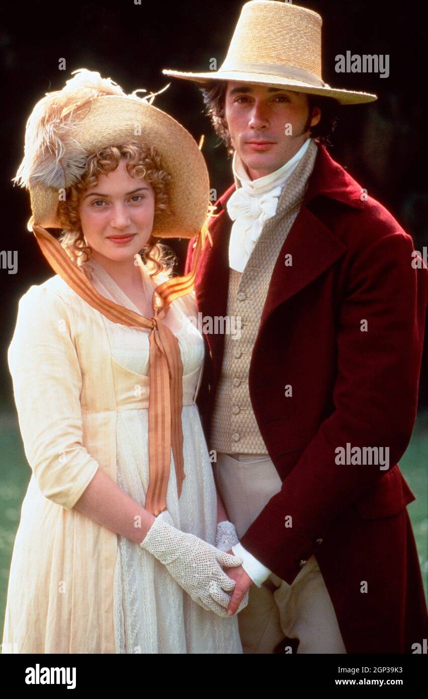 SENSE SENSIBILITY, from left: Kate Winslet, Greg Wise, 1995. ph: © Columbia Pictures / courtesy Everett Collection Stock Photo Alamy