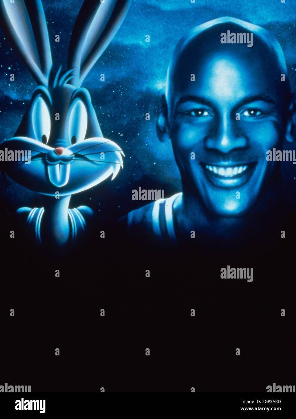 SPACE JAM, poster art, from left: Bugs Bunny, Michael Jordan, 1996. ©  Warner Bros. / courtesy Everett Collection Stock Photo - Alamy