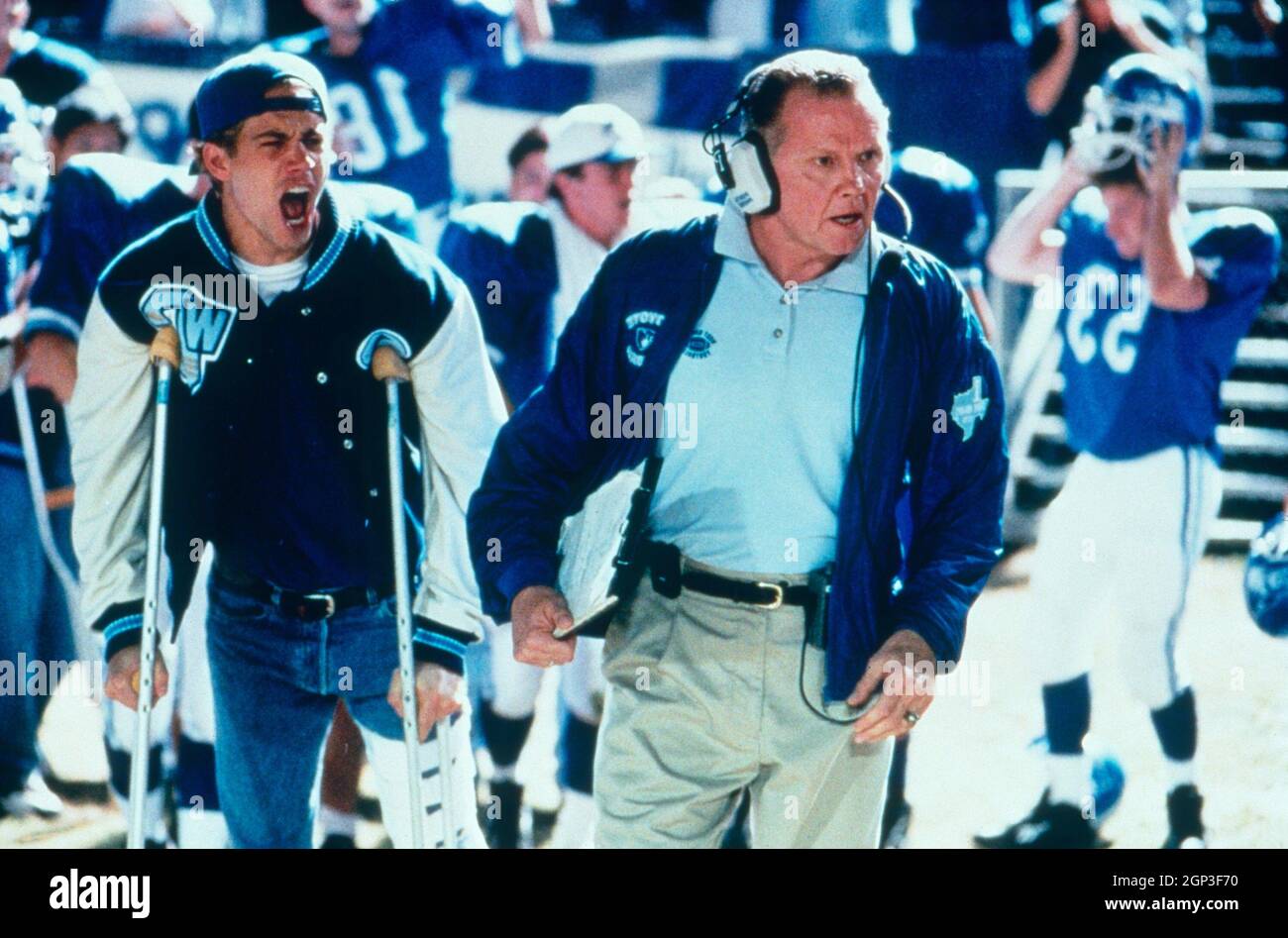 VARSITY BLUES, from left: Paul Walker, Jon Voight, 1999. ph: Paramount