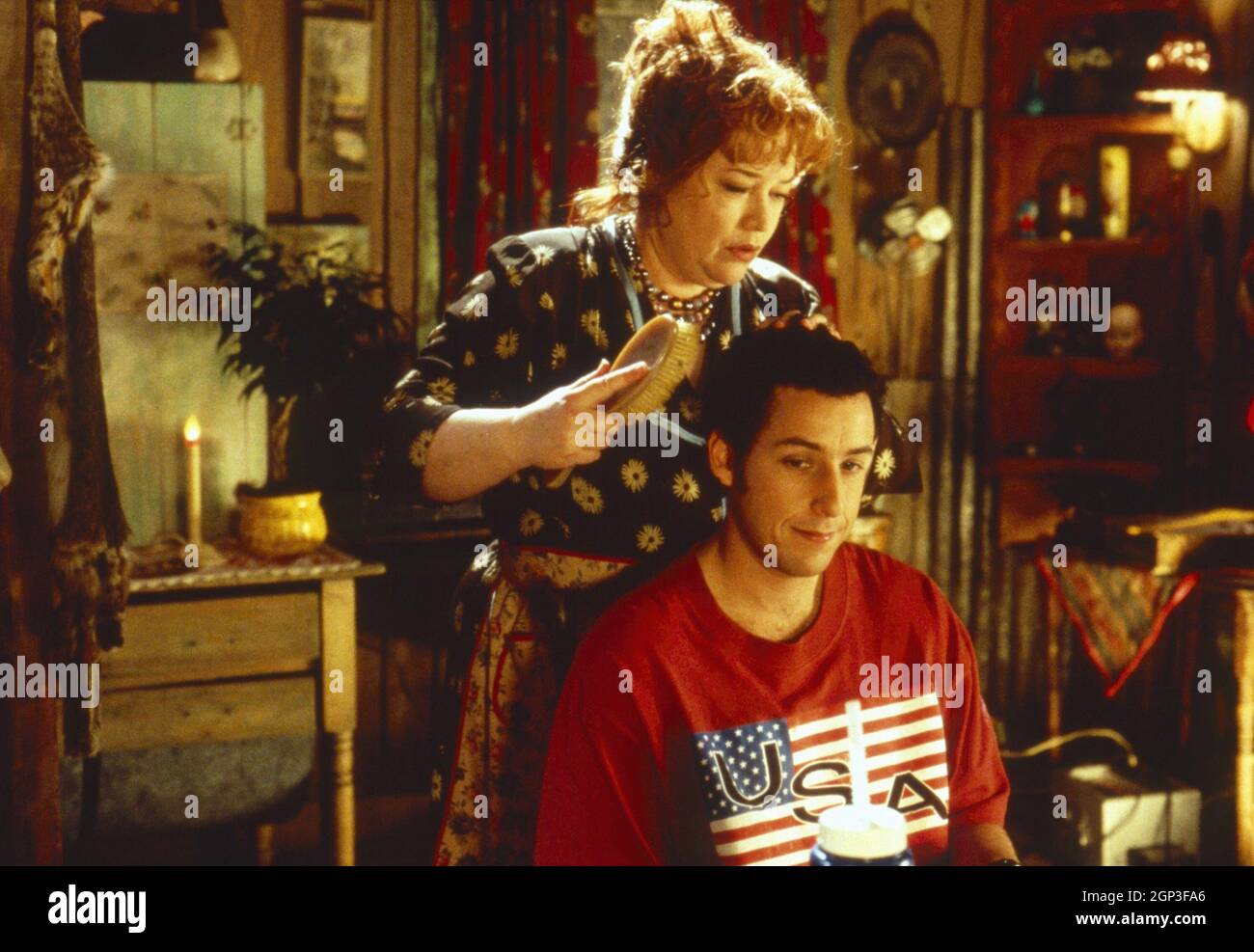 THE WATERBOY, from left Kathy Bates, Adam Sandler, 1998. ph © Buena