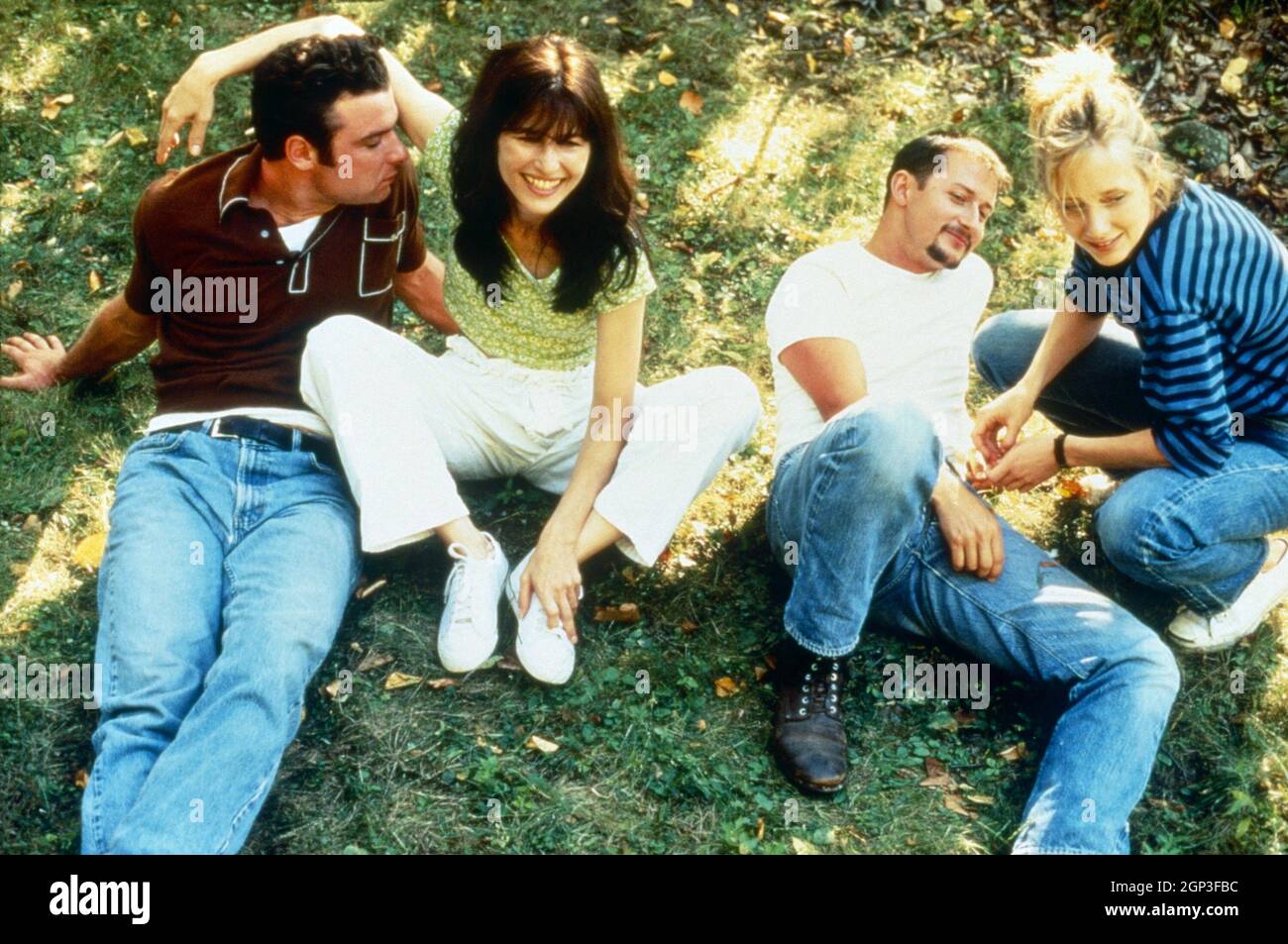 WALKING AND TALKING, from left: Liev Schreiber, Catherine Keener, Anne  Heche, Todd Field, 1996. ph: © Miramax / courtesy Everett Collection Stock  Photo - Alamy