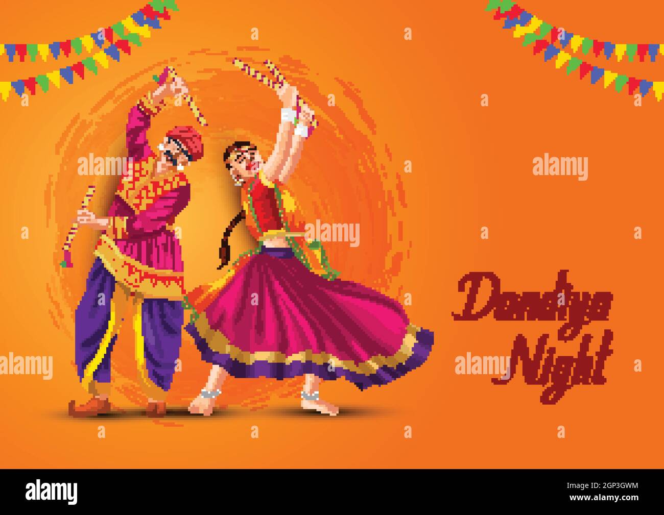 Navratri Dandiya Images