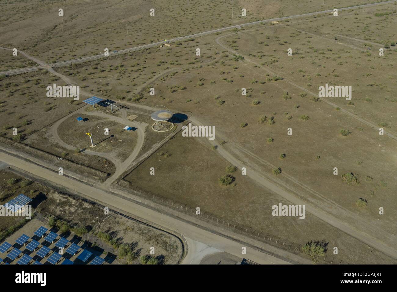 Drone aerial Photography of the Plataforma Solar de Almería Center for ...