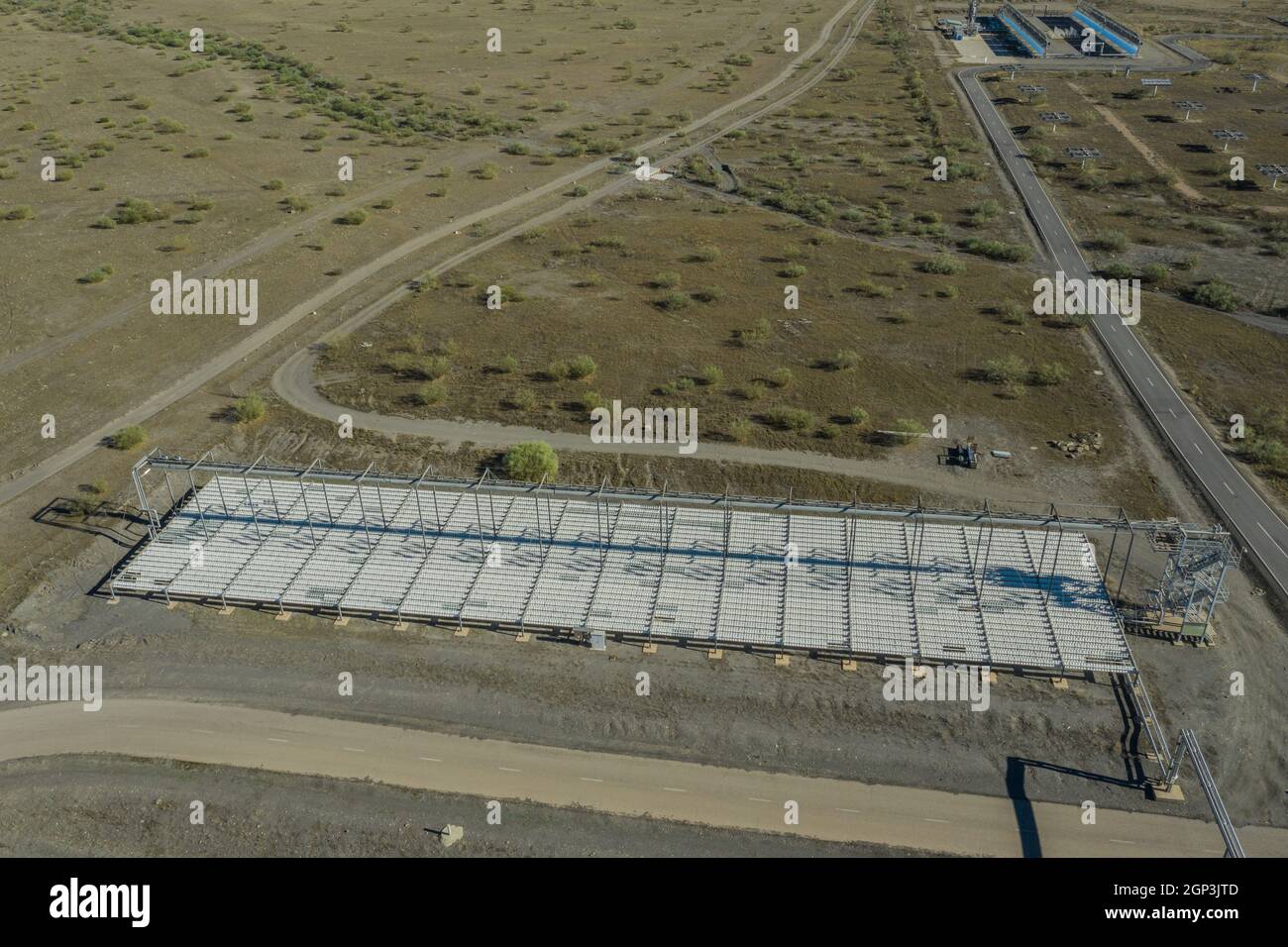 Drone aerial Photography of the Plataforma Solar de Almería Center for ...
