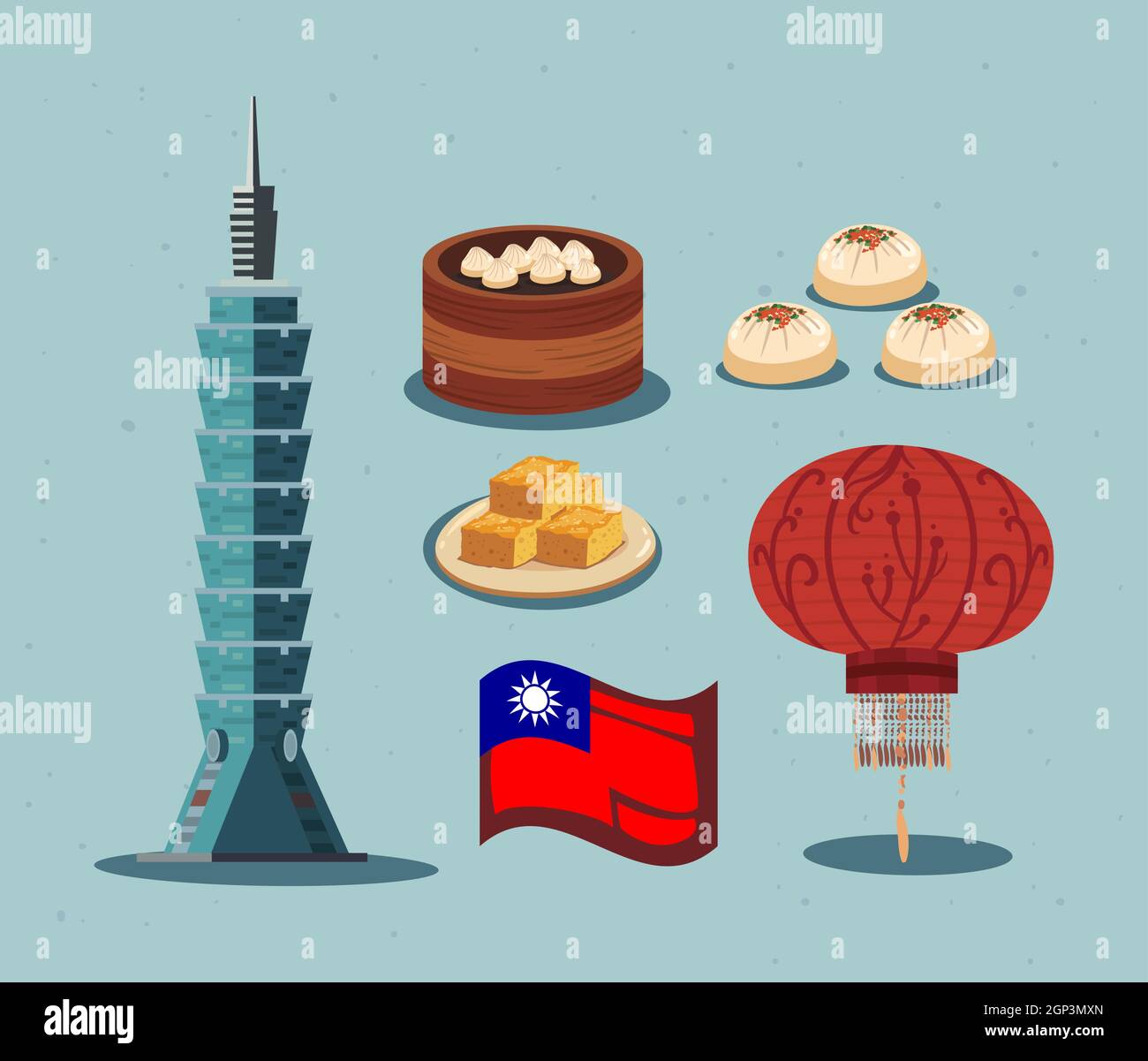 Asian taiwanese chinese food culture Stock Vector Images - Alamy