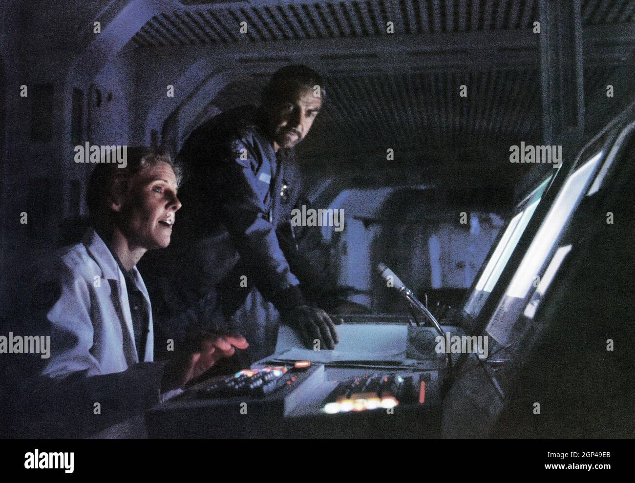 OUTLAND, from left, Frances Sternhagen, Sean Connery, 1981. ©Warner
