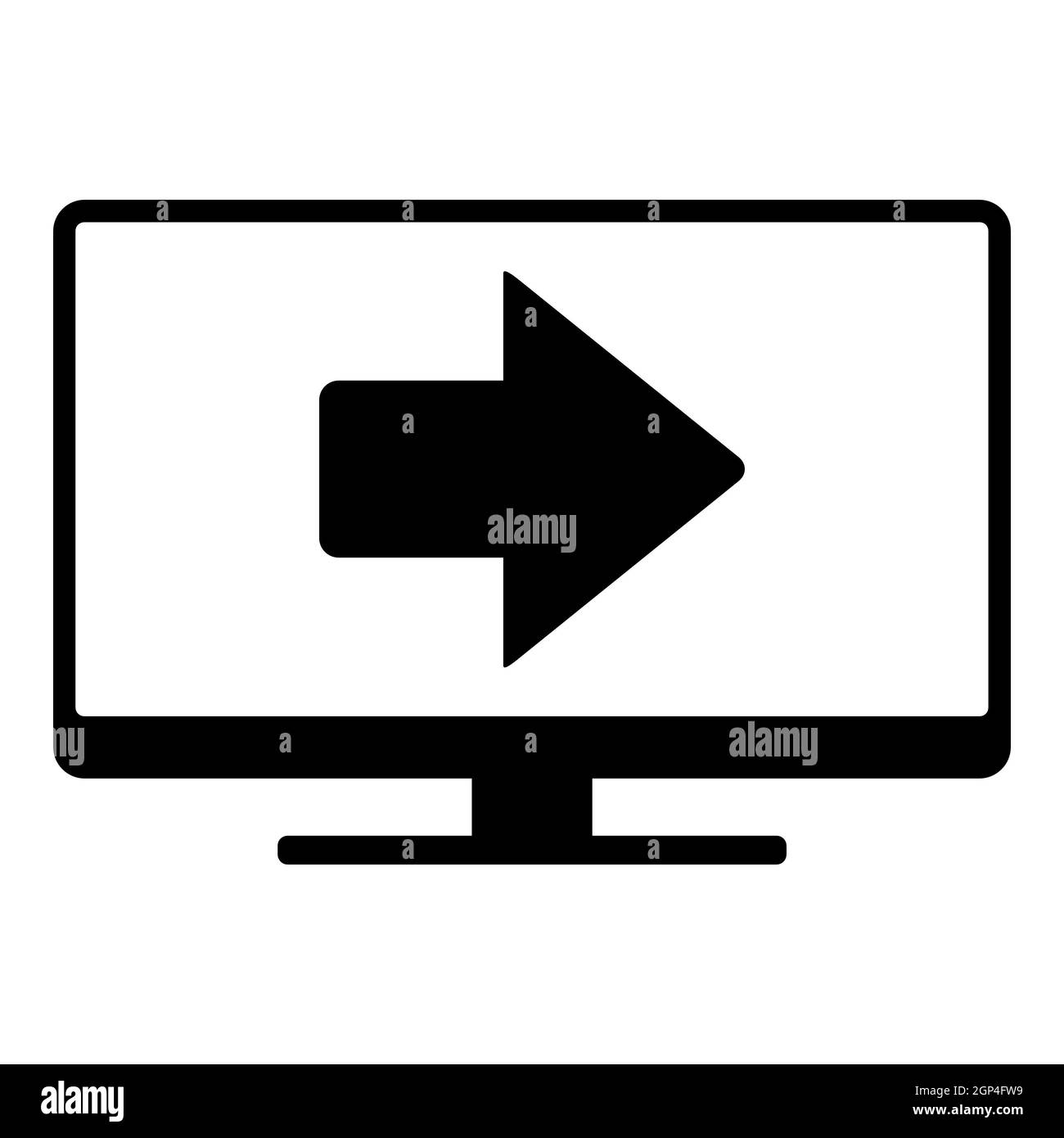 Right monitor Black and White Stock Photos & Images - Alamy