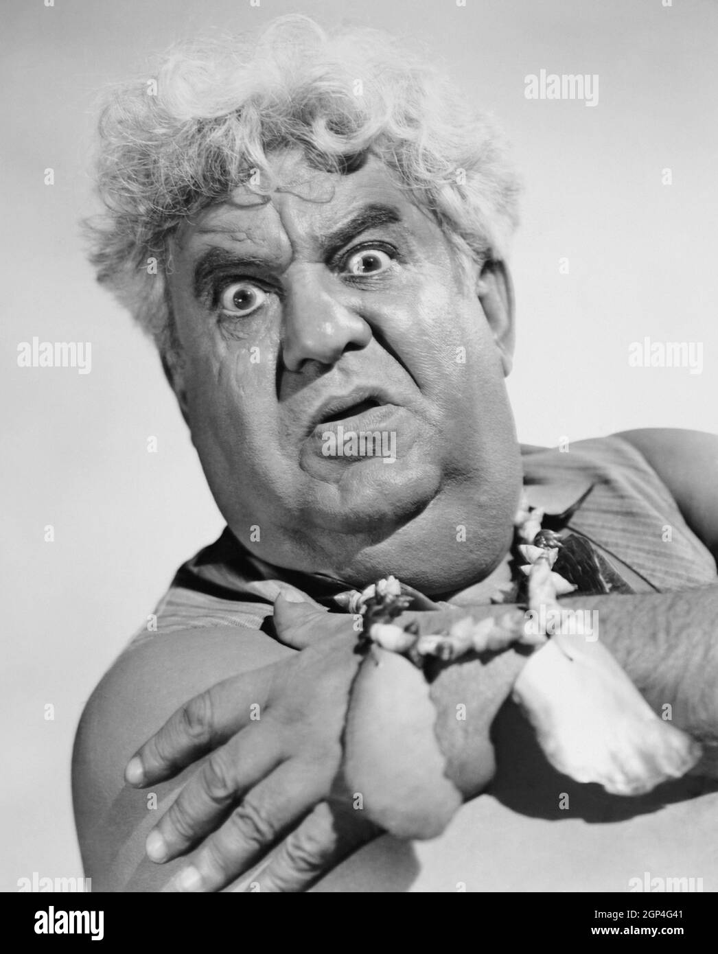 DOWN AMONG THE SHELTERING PALMS, Billy Gilbert, 1952, TM & Copyright