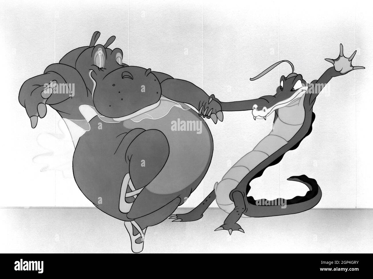 FANTASIA, from left, Hyacinthe Hippo, Ali Ben Gator, 'The Dance of the