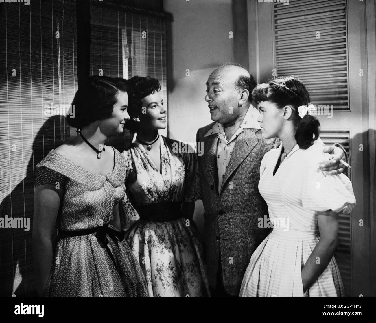 THE GIRLS OF PLEASURE ISLAND, from left: Audrey Dalton, Joan Elan ...