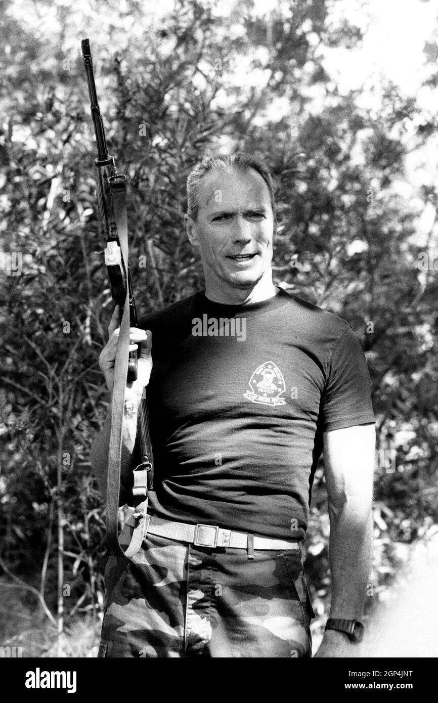 HEARTBREAK RIDGE, Clint Eastwood, 1986. ©Warner Brothers/courtesy