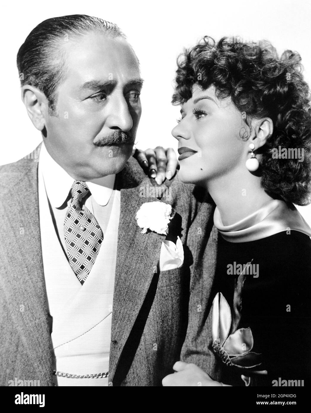 ROXIE HART, from left, Adolphe Menjou, Ginger Rogers, 1942, TM