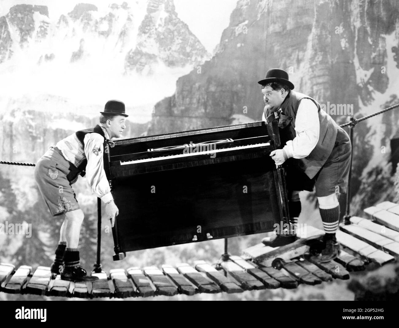 SWISS MISS, from left, Stan Laurel, Oliver Hardy, 1938 Stock Photo Alamy