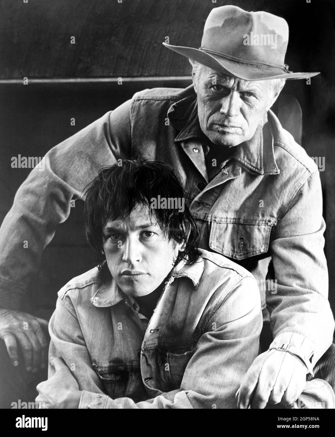 WHEN THE LEGENDS DIE, from left, Frederic Forrest, Richard Widmark