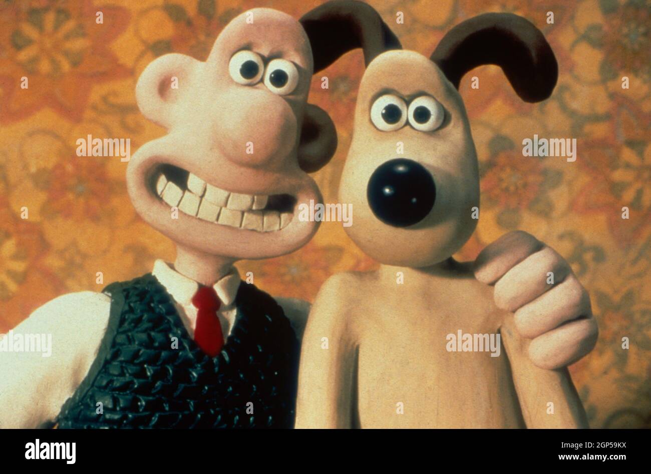 A GRAND DAY OUT WITH WALLACE AND GROMIT, from left Wallace, Gromit